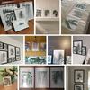 Pflanzenposter im skandinavischen Stil Grüne Blätter Dekoratives Bild Moderne Wandkunst Innenraumgemälde für Wohnzimmer Heimdeko