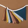 Modern & Stylish Cotton Bunting Flags Contemporary Flag Garland for Baby Shower Party Decor & Newborn Photography Props
