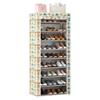 Miling 10-Tier Fabric Shoe Rack
