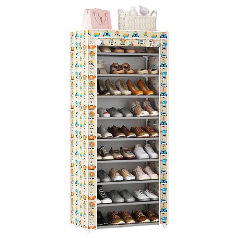 Miling 10-Tier Fabric Shoe Rack