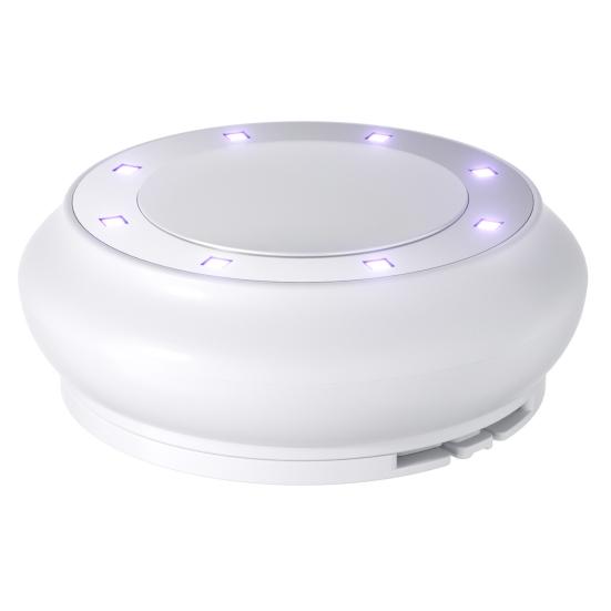 

Toilet UV Cleaner with 8 UV-C LEDs Toilet Sterilization Lamp Automatic UV Toilet Light Toilet Hygiene UV Device for Home Closet Bathroom Hotel белый