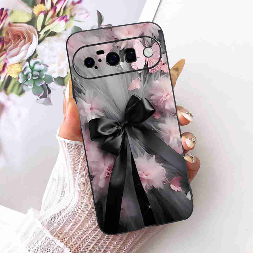 For Google Pixel 10 5G GK2MP Case Silicone TPU Black Cover For Google Pixel10 GLBW0 GL066 Retro Animal Cartoons Phone Cases Capa