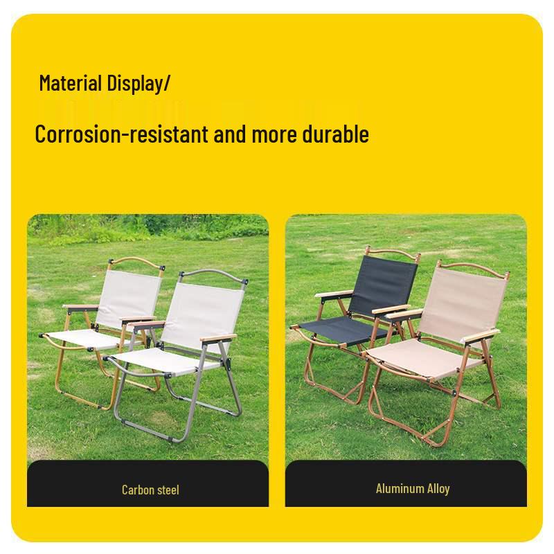 Kermit Portable Outdoor Folding Camping and Beach Chair
