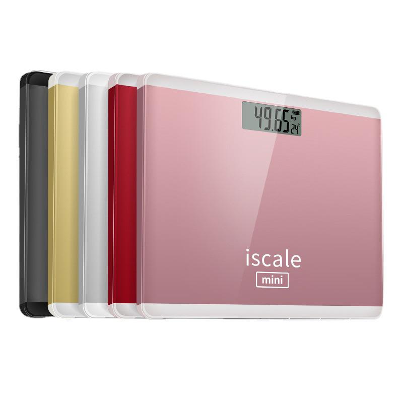 Mini Glass Body Weight Scale - Electronic Health Scale for Home