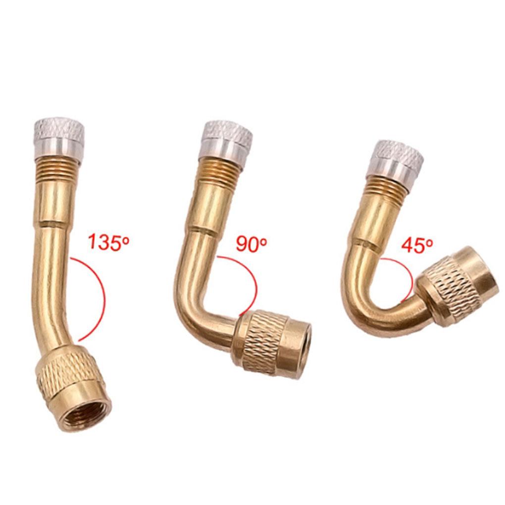 

45 90 135 градусов угол изгиба клапана адаптер для камеры шины удлинитель клапана адаптер для мотоцикла грузовика автомобиля мото велосипеда