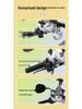 Shock-Absorbing Eight-Claw Phone Holder for Motorcycles, Electric Bikes, Bicycles, and Scooters