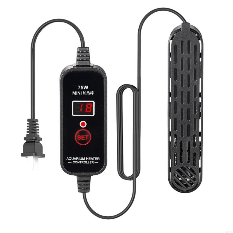 Adjustable Aquariums Heater For Freshwater Saltwater Tanks Automatic Shutoffs Low Water Level Heating Device for Fish Safe HX6C