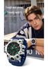 Men's Multi-Functional Waterproof Dual Display Outdoor Sports Watch for Mountaineering and Running