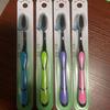 Jowxsx 1Pc Random Color Travel Toothbrush - Soft Bristle Ergonomic Manual Charcoal Tooth Brush Stains Removal Toothbrush for Home, Travel, School