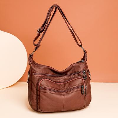 Frauen Tasche 2023 Neue Mode Mittleren Alters Handtasche Multi-tasche Praktische Messenger Vintage Schulter Tasche Hobos Trend Crossbody Pack