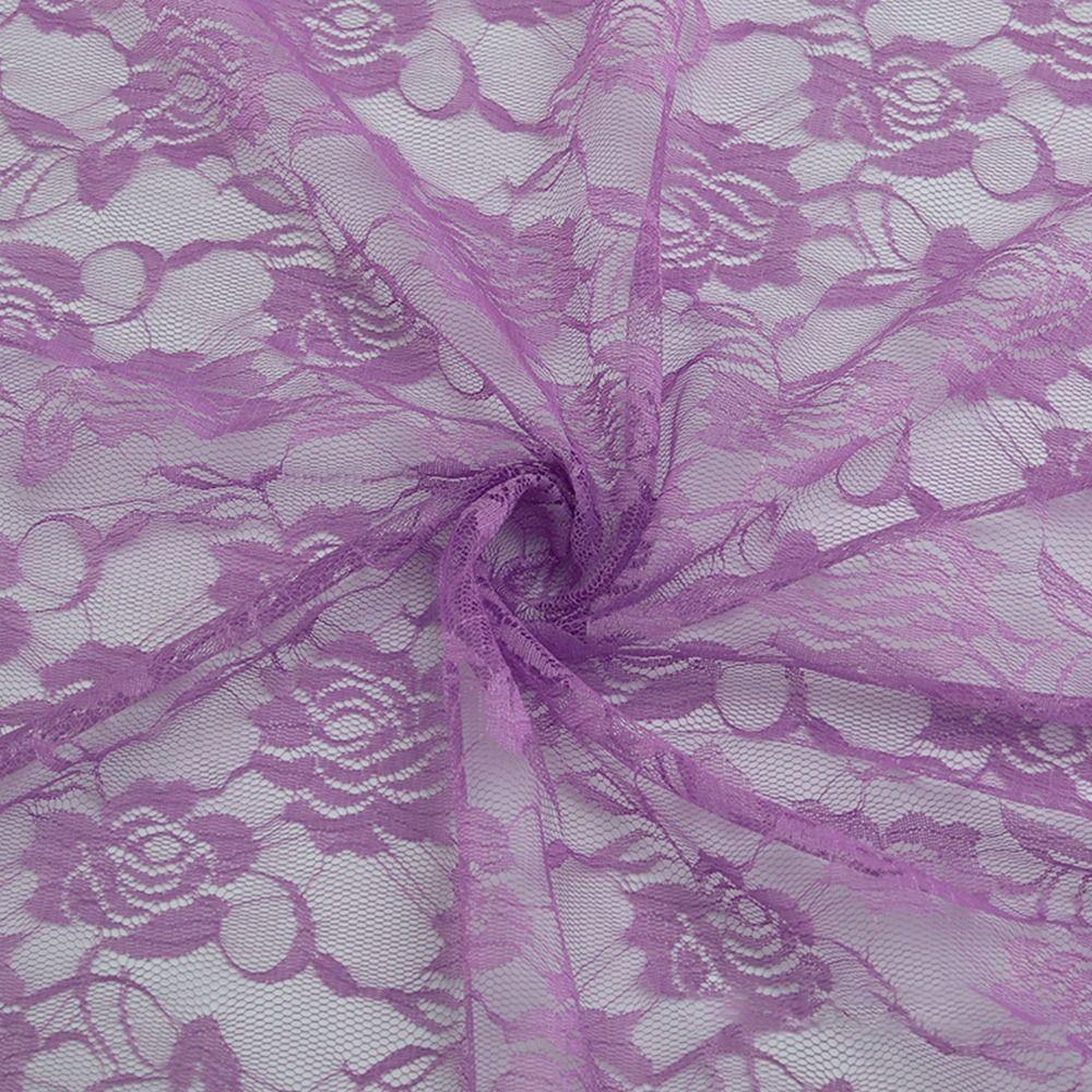 150 X100cm Lace Fabric French Lace High Quality Tulle Fabric No Stretch Embroidered Flower Transparent Net Fabric Curtain Making