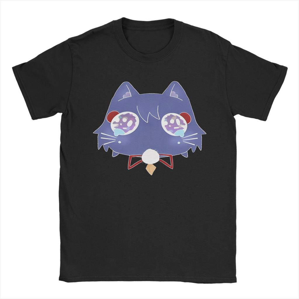 Vintage Genshin Impact Albedo Tshirts Unisex Unisex O Neck 100 Cotton T Shirts Anime Game Tee Shirt Gift Idea Clothing