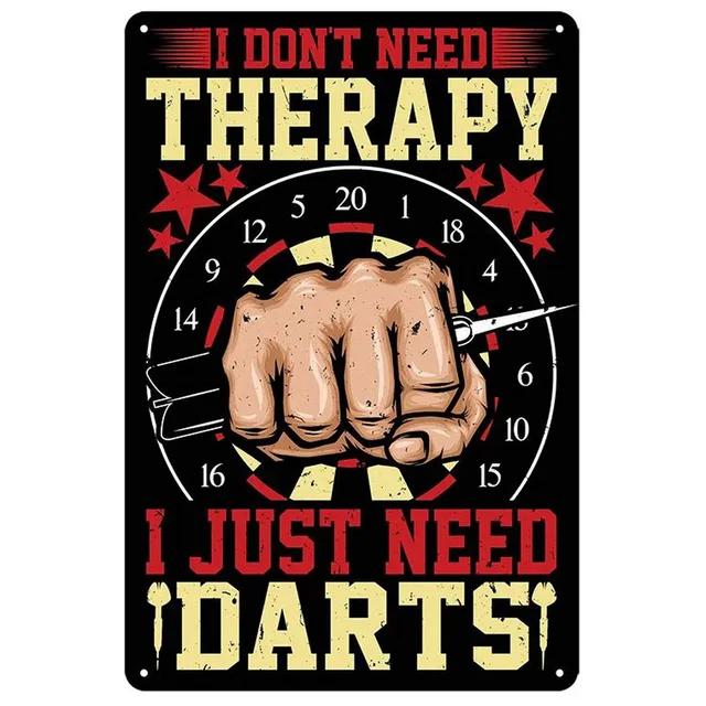 Vintage Rzutki Piwo Metalowy Znak Blaszany Retro Sztuka Ścienna do Baru Sportowego Man Cave Pokoju Gier Dekoracja Klubu Kawiarni Żelazny Plakat Tabliczka