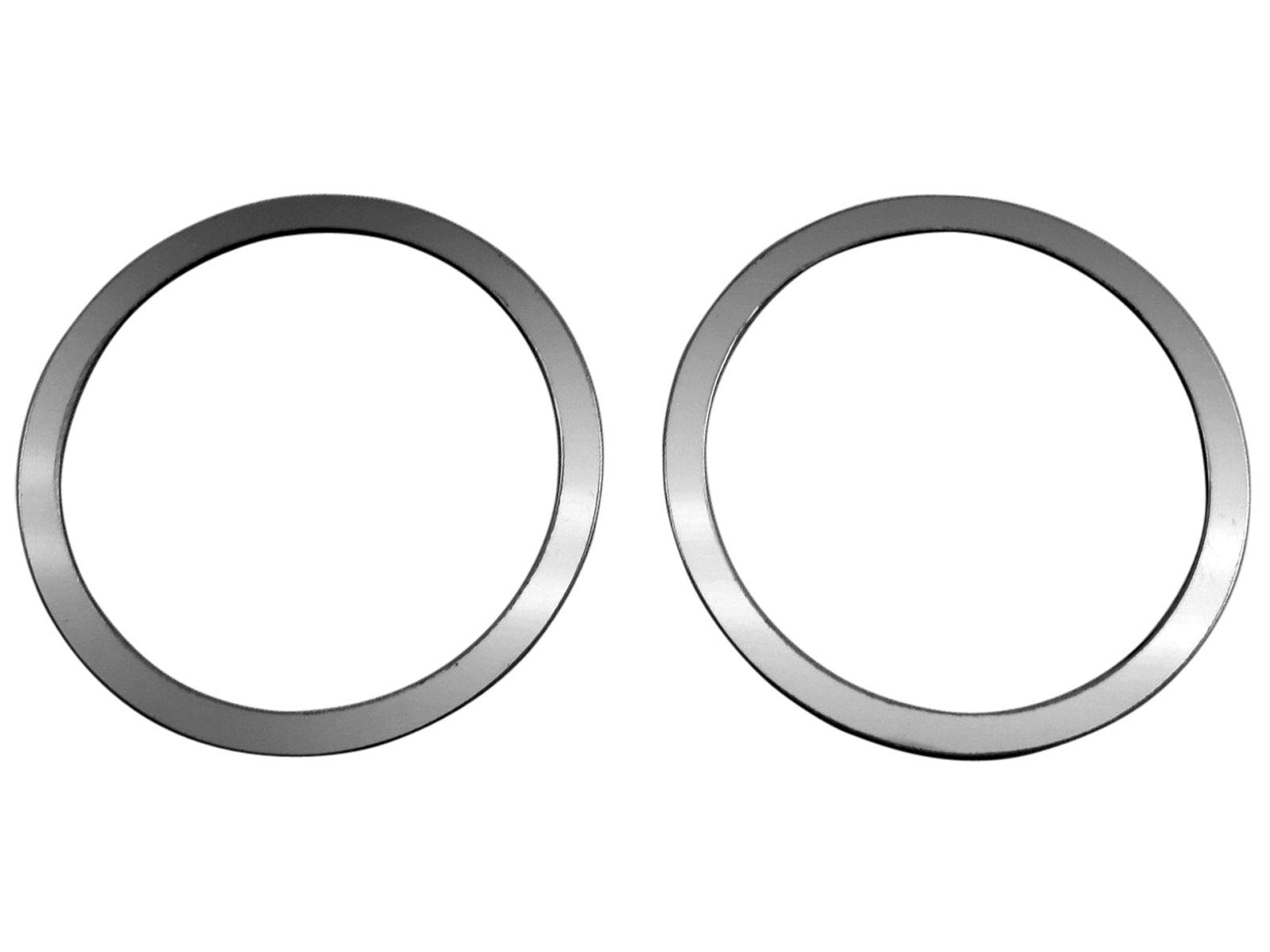 BRIGHTZ Tuft Mirror Stainless Steel Plated Reflector Compatible with and 910 LA900S/LA910S Ultra-High Ring, 2-Piece, D-Type [REF-RIN-005], LA900,
