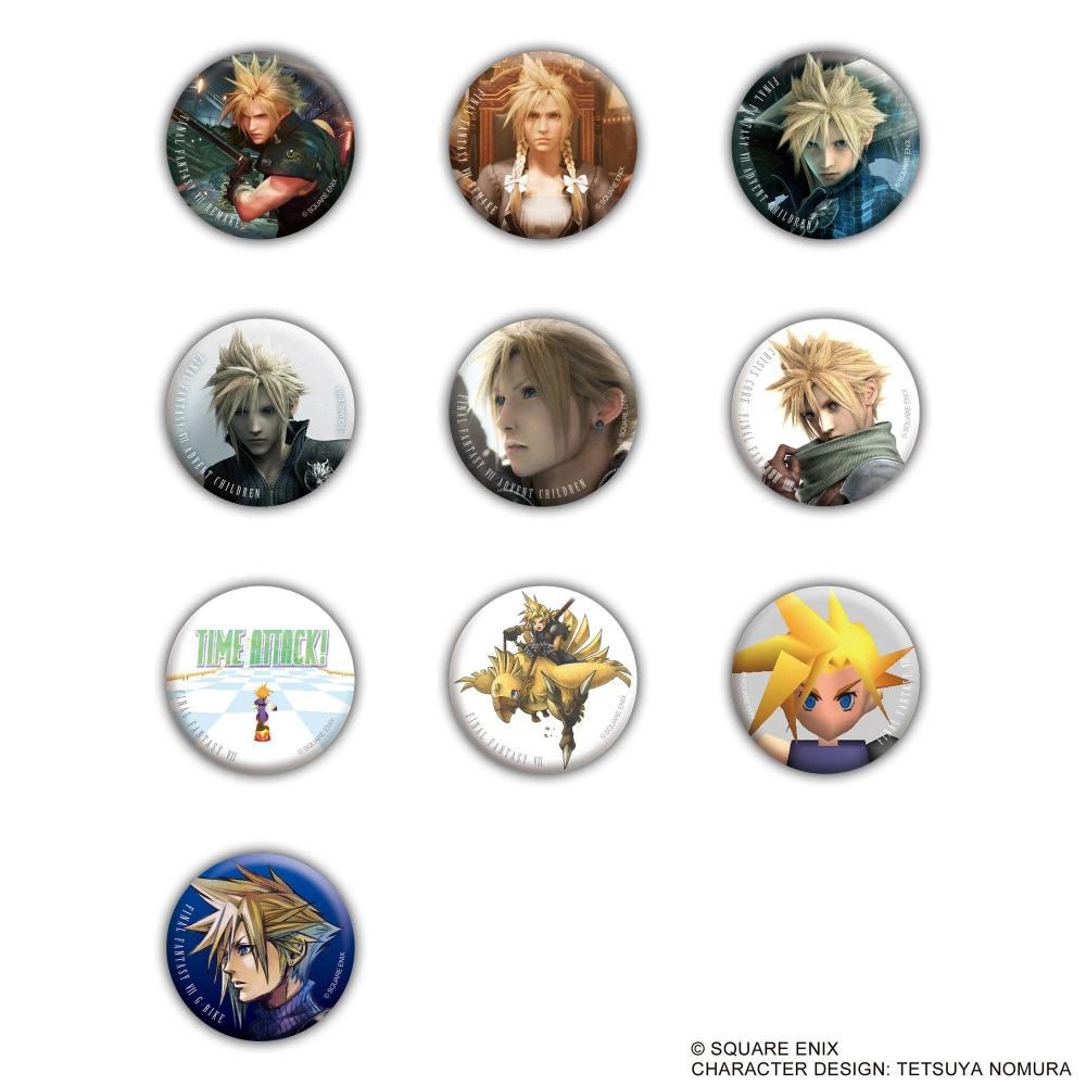 

Final Fantasy Vii Final Fantasy Vii Can Badge Collection Cloud Strife Vol. 2 1box 10pcs