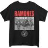 Men's Ramones Cage Photo T-shirt Large Black