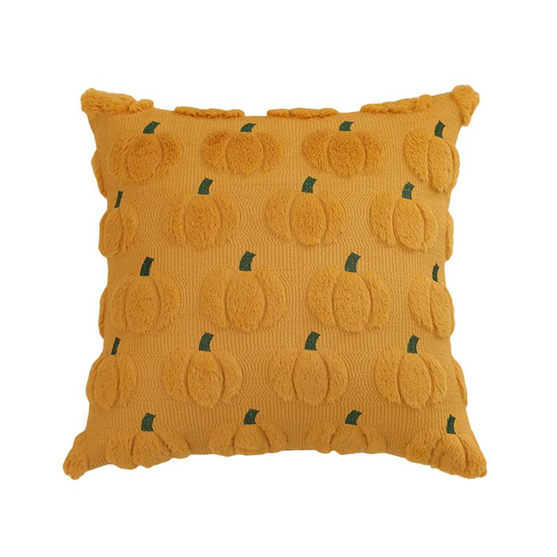 

45X45Cm Halloween Pumpkin Decorative Pillow Cover Cushion Case for Sofa Thanksgiving Living Room Home Decor Autumn Pillowcase 45X45CM