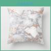 Luxurious Marble Throw Pillow Case With Colorful Rock Pattern For Home Decor 18 Inches