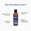 Ayurvedic Hair Oil for Oily Scalp | Bhringraj + Coconut Oil | Controls Sebum, Dandruff & Hair Fall | Promotes Hair Growth | For Men & Women | 100