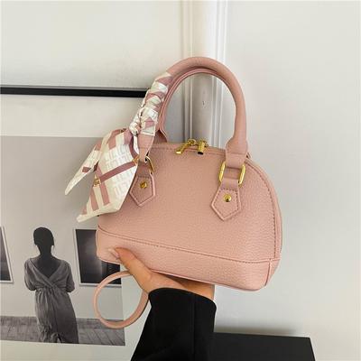 Bolsa de ombro feminina com estampa de lichia, bolsa carteiro portátil de estilo estrangeiro para outono e inverno, para deslocamento diário