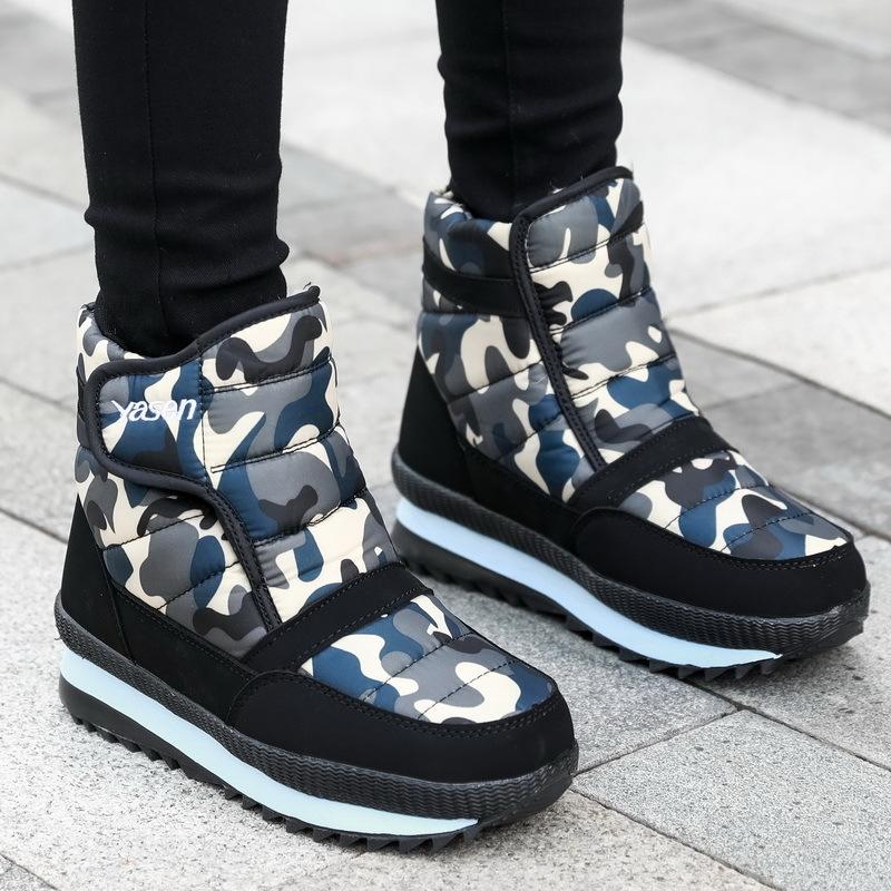 Men's Winter Boots Waterproof Snow Boots Male Casual Ankle Boots Outdoor Warm Winter Boots