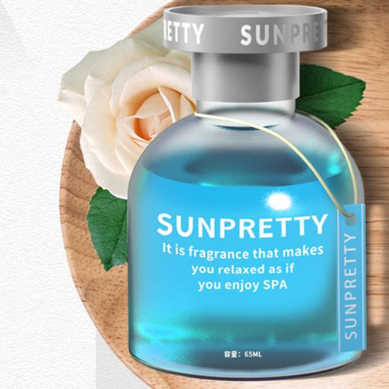 65 ml bilparfym påfyllningsbar Olika dofter glasflaska 7 dofter bilparfym för hem