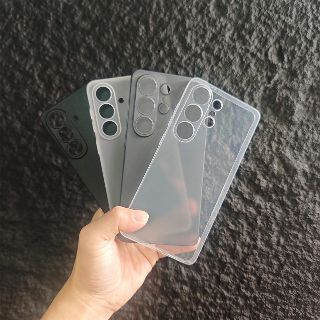 The New Product Is Suitable for S26Ultra Ultra-thin PP Mobile Phone Case S25 Edge Transparent and Non-yellowing S24 Protective Case.