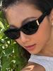 New Luxury Designer Cat Eye Sunglasses Women Men Retro Small Frame Cateye Sun Glasses Fashion Vintage Eyewear