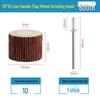 3mm Sandpaper Flap Disc for Metal Grinding, Polishing, and Rust Removal - Electric Grinder Attachment