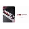 For Zeekr 8X 2026 Central Control Button Panel Suede Decorative Protective Sticker Interior Accessories