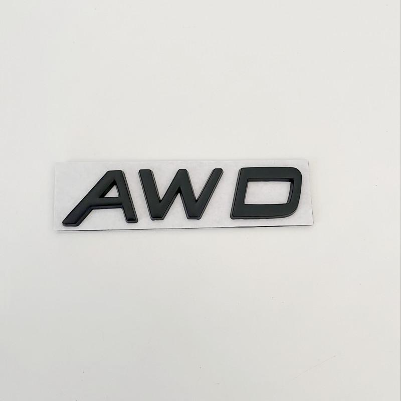 3D Metall T5 Logo T6 Emblem AWD Buchstaben Auto Kofferraum Emblem Für S60 C30 850 S40 V40 V70 XC60 V50 S70 C70 V90 T5 T6 AWD Aufkleber