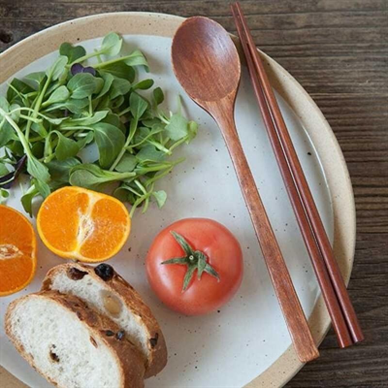 

Birch spoon set for one person