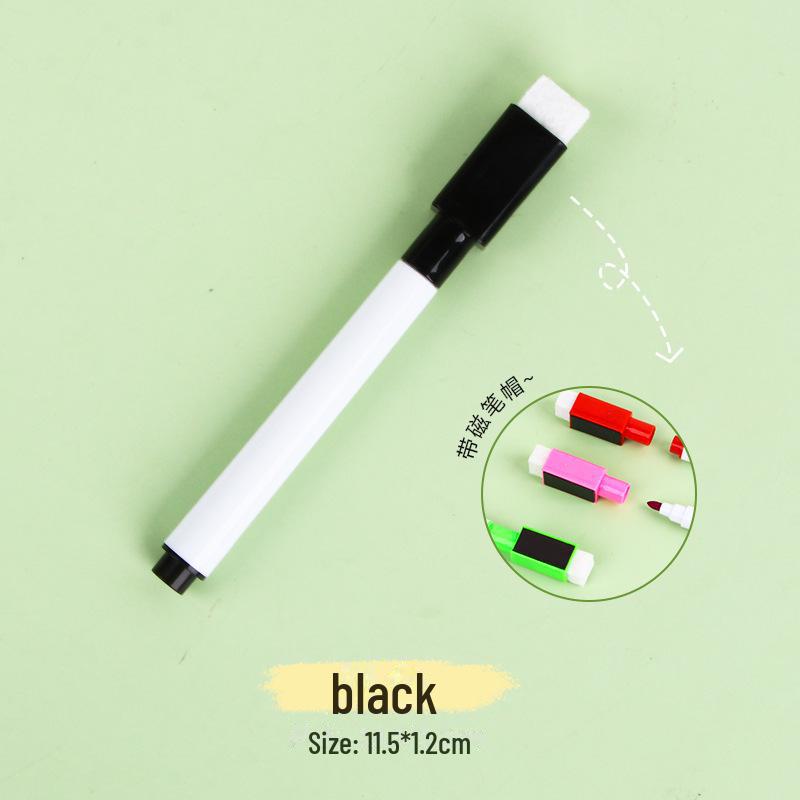 

Стираемая маркерная ручка на водной основе для белой доски: Красочные, магнитные, легко стираются, не оставляют следов, большая вместимость, экономичные.