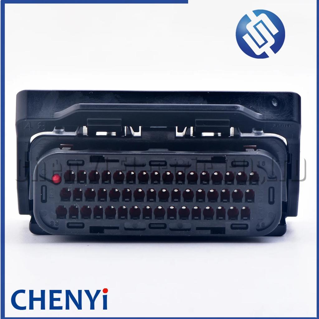 48 Pin female Automobile waterproof connector motorcycle ECU Plug 48ZRO-B-1A 48ZRO-B-2A With Pin and Rear cover
