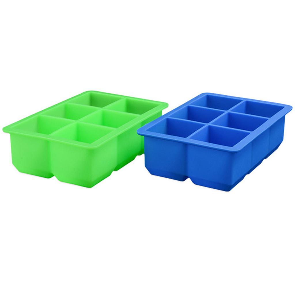 Silicone Ice Tray Ice Box With Lid Homemade Ice - Creative Can Be Superimposed Multi- Ice Press The Ice Tray