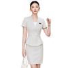 Women's 2026 Summer Fashion Slim Fit Professional Formal Blazer & Skirt Set
