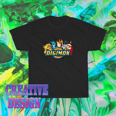 Nagelneues DIGIMON Das Wappen von Wargraymon Anime Cart T-Shirt Lustig Größe S bis 5XL