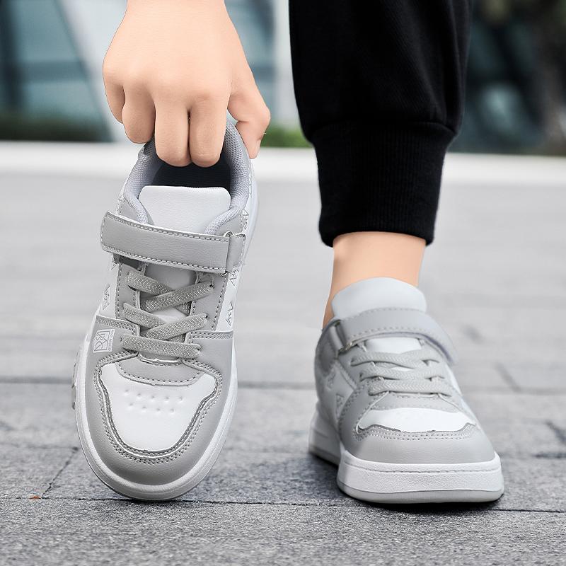 Children's Classic Fashion Versatile Velcro Thick Bottom Low Top Casual Board Shoes Outdoor Casual Sports Shoes 28-39