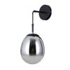 Kinkiet Meolo 1 E14 Czarny Mat Italux Wl-40825-1-Bk