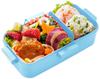 Skater Bento Soft Made In Rappy Box, 530ml, Antibacterial, Filling, Dome-Shaped Lid, Japan, (PFLB6AG)