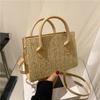 Summer Net Red Grass Woven Bag Crossbody Bag New Japanese Fashion Small Fresh Woven Shoulder Bag