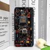 2D Imitation Circuit Board Pattern Phone Case for OPPO Realme 14 ProPlus 13 12 Lite 11 10 Pro+ X7 PRO Ultra C55 C35 Cover Fundas