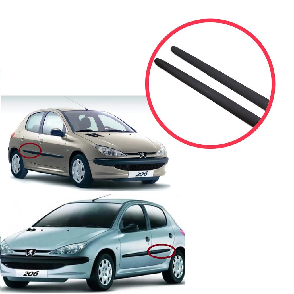 BSP1219 Galinis Kairės Dešinės Pusės Durų Apdailos Juostelės Skydelis Peugeot 206 206+ 1998-2013 4/5 Durų 8546E6 8546E7