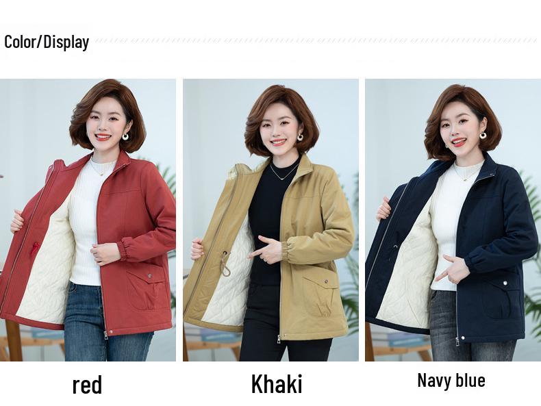 Women's Short Fashion Hooded Coat - 2025 Autumn/Winter, Plus Size, Loose Casual Thickened Jacket