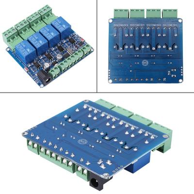 Low Power 4 Channel Relay DC 12V STM8S103F3 Microcontroller 4 Channel Relay Relay Module DIY Electronics