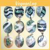 Geometric Shell Pendant Necklace For Jewelry Making Artisans