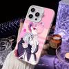 ReZero Ram Waifu Mobile Phone Case for iPhone 17 16 15 14 13 12 11 X XR XS 8 7 Air Pro Max Plus White Translucent Colorful Cover