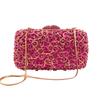 Tasche Bankett hohle Blume Diamant-Clutch Stein-Clutch