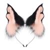 New Simulation Adjustable Headband Halloween Cat Ears Cos Plush Animal Ears Hair Accessories Halloween