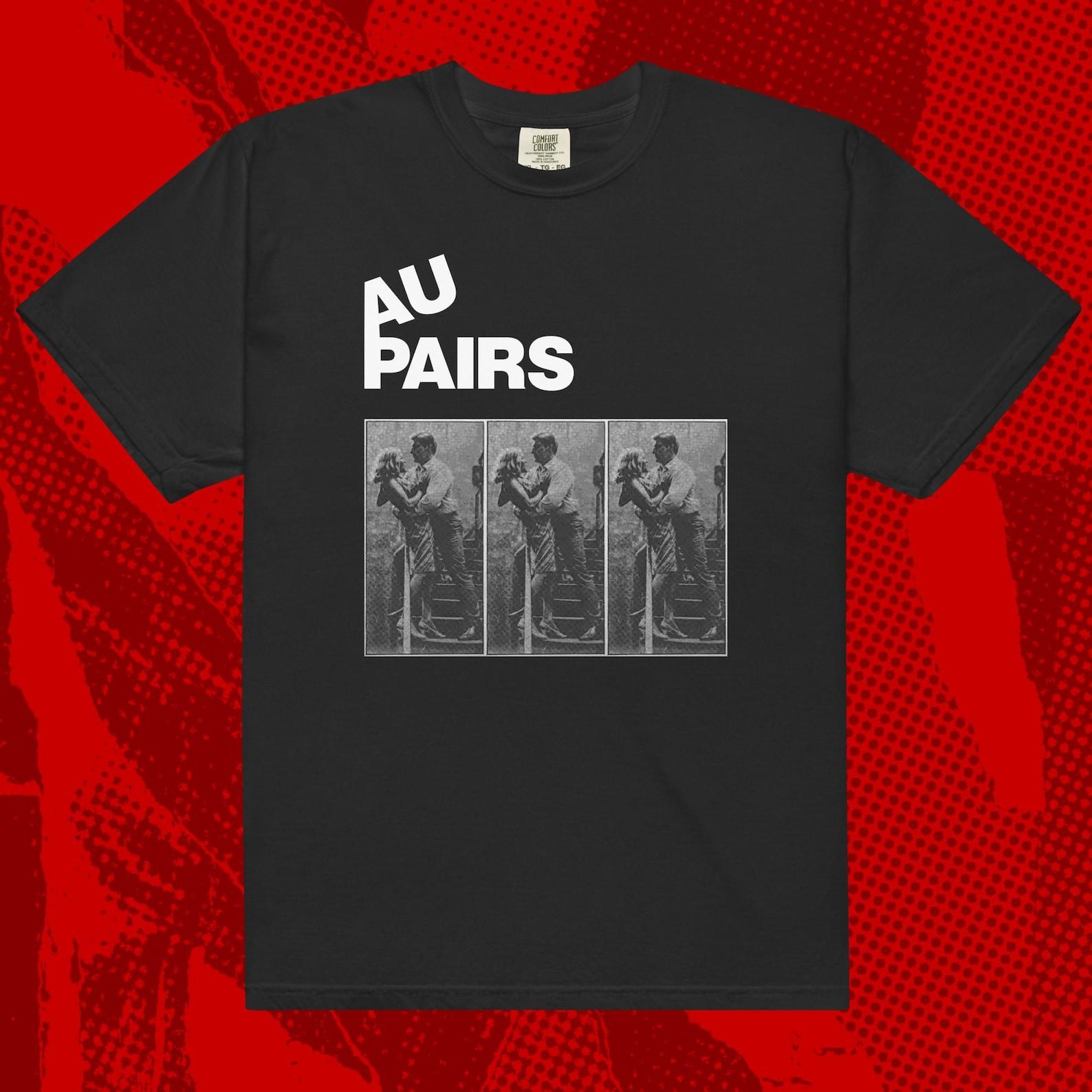 Au Pairs Cover Shirt | Post Punk Wire Lilliput Television Magazine Delta 5 Pylon S